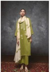 Shurooq Embroidery Heavy Linen Cotton Dress Material Wholesale Price In Surat